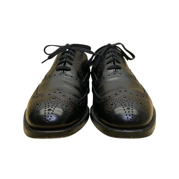 Brooks Brothers Men’s Black Leather Oxford Wingtip Dress Shoes Size 7.5 main image 8
